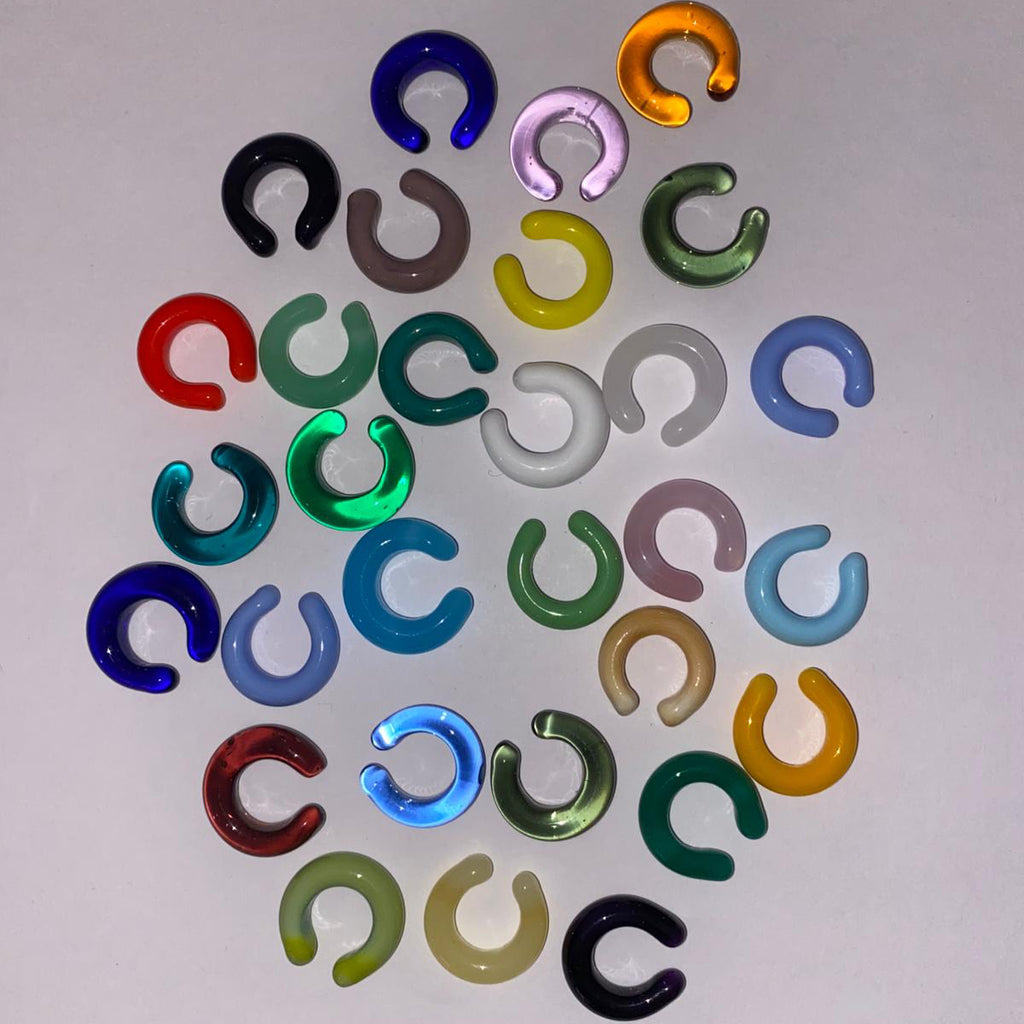 MINI Earcuffs vetro di Murano