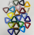 Orecchini TRIANGOLO in Vetro di Murano