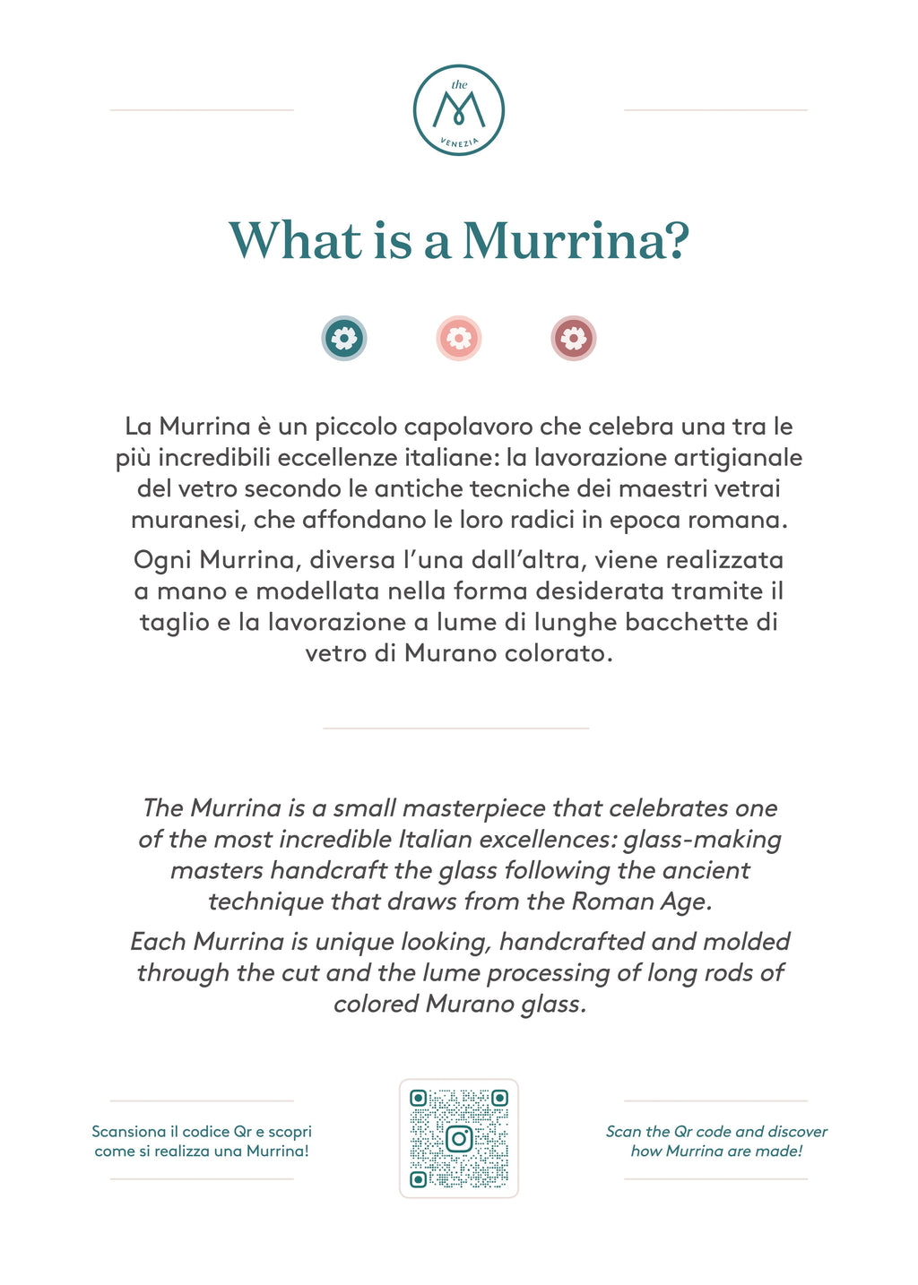 Bracciale Veneziana #essenziale