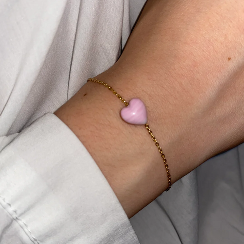 Bracciale Veneziana Cuoricini