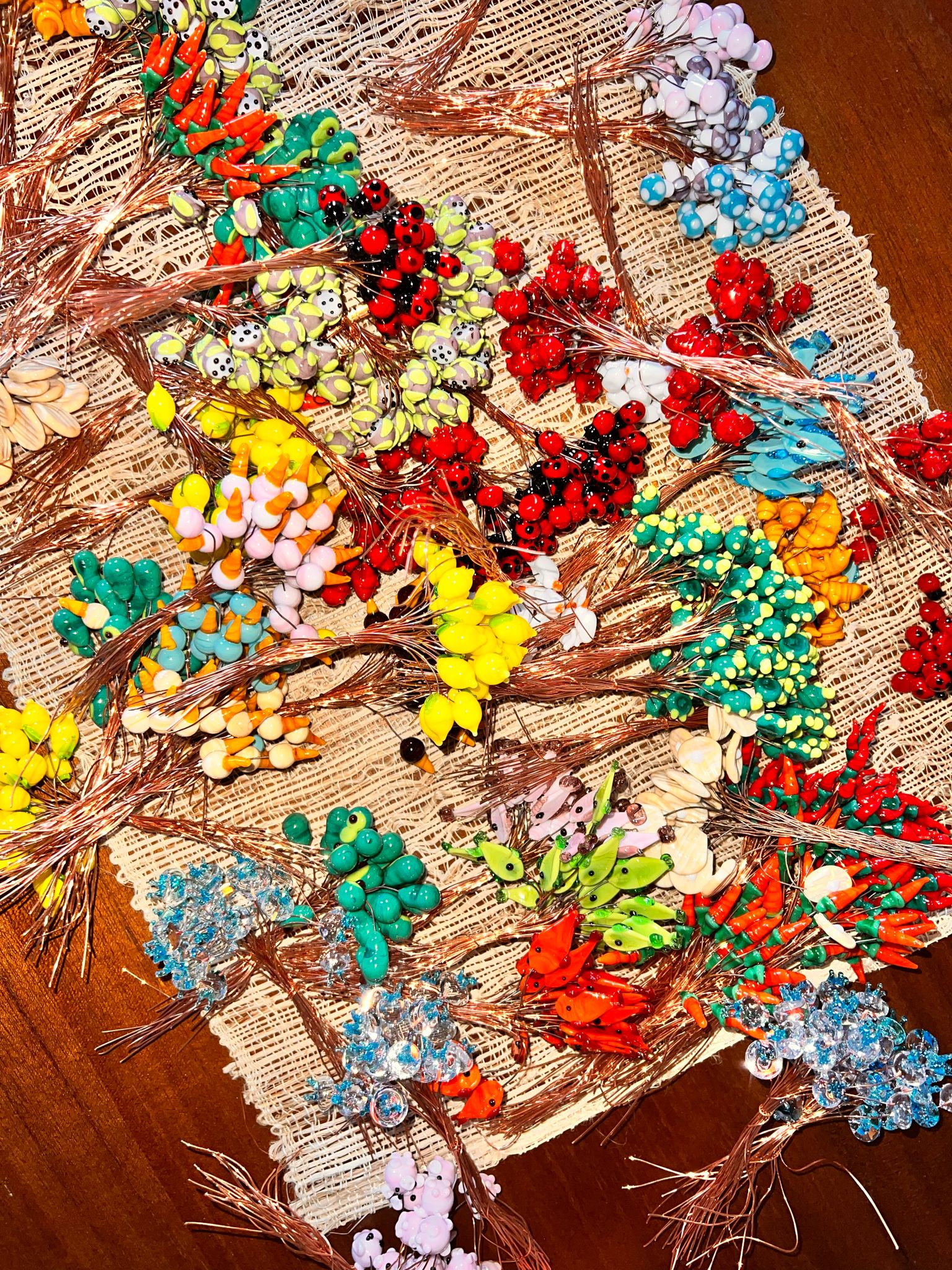 Fruttini Charms in Vetro di Murano