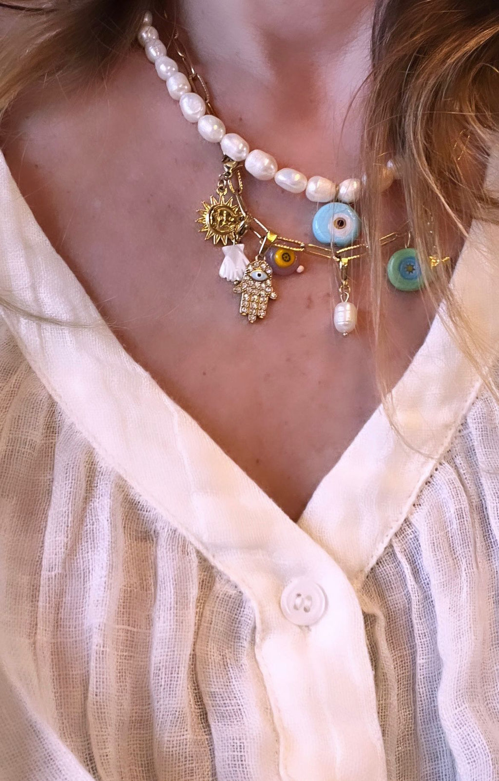 Collana Charm #classica ARGENTO