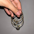Aura Earrings Soap Bubble