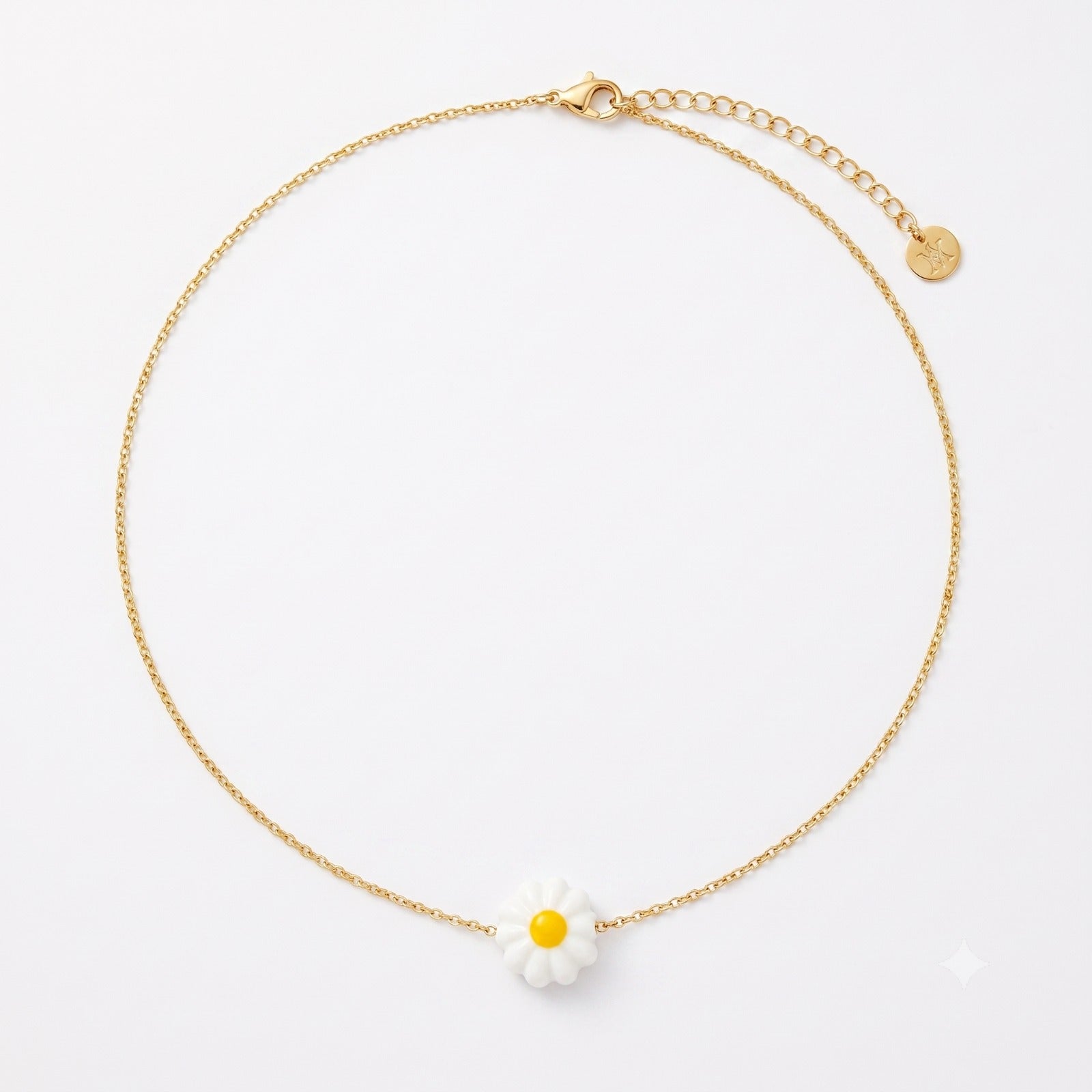 Collana Veneziana Fiore Candy in vetro di Murano