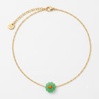 Collana Veneziana Fiore Candy in vetro di Murano