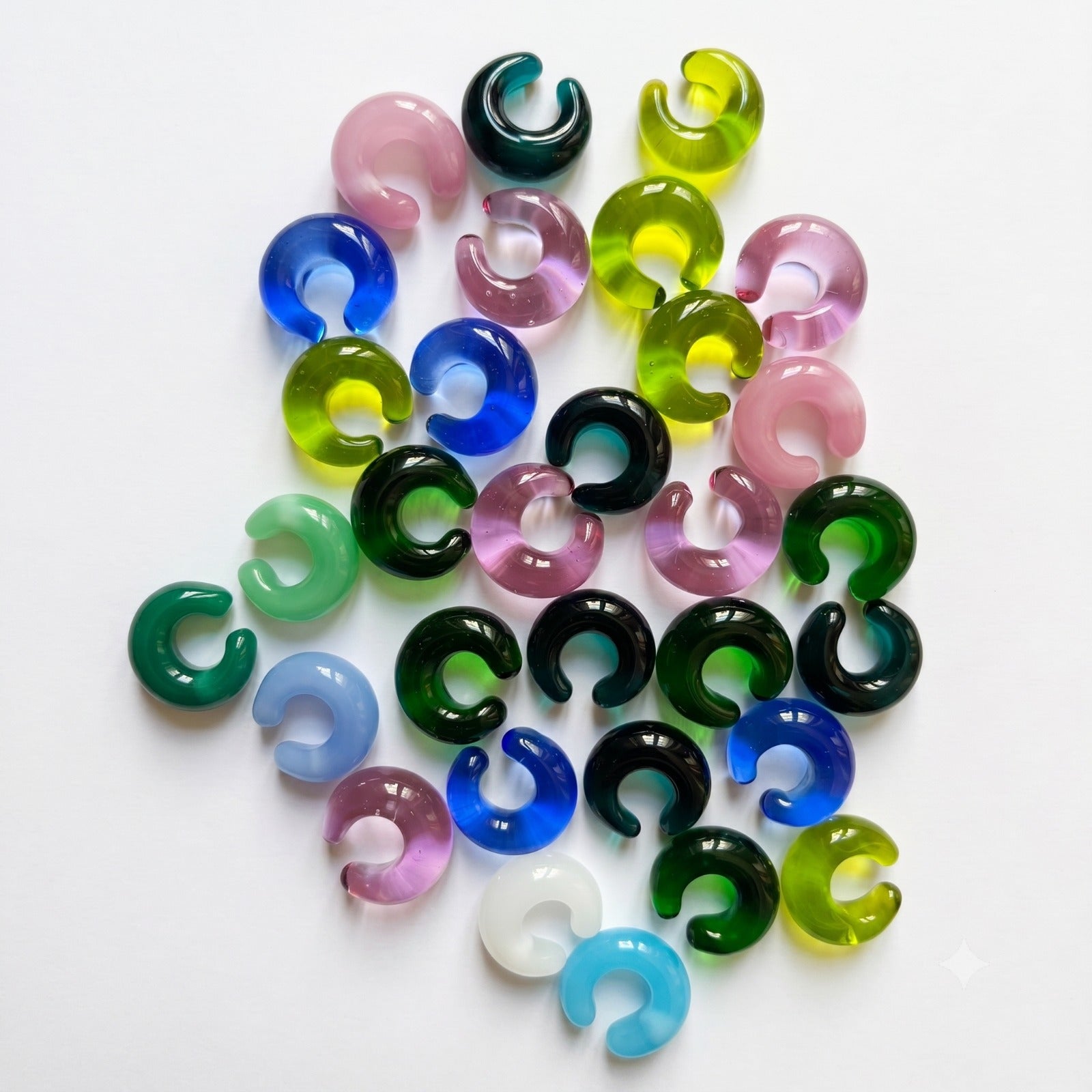 MAXI Earcuffs vetro di Murano
