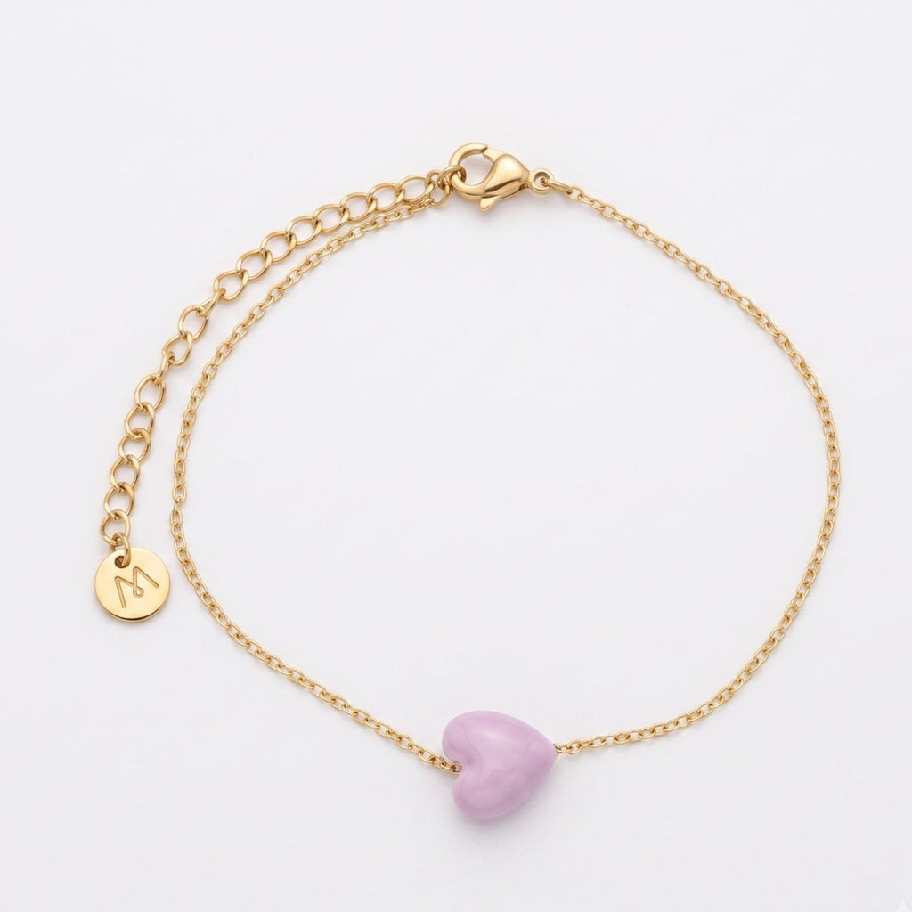 Bracciale Veneziana Cuoricini