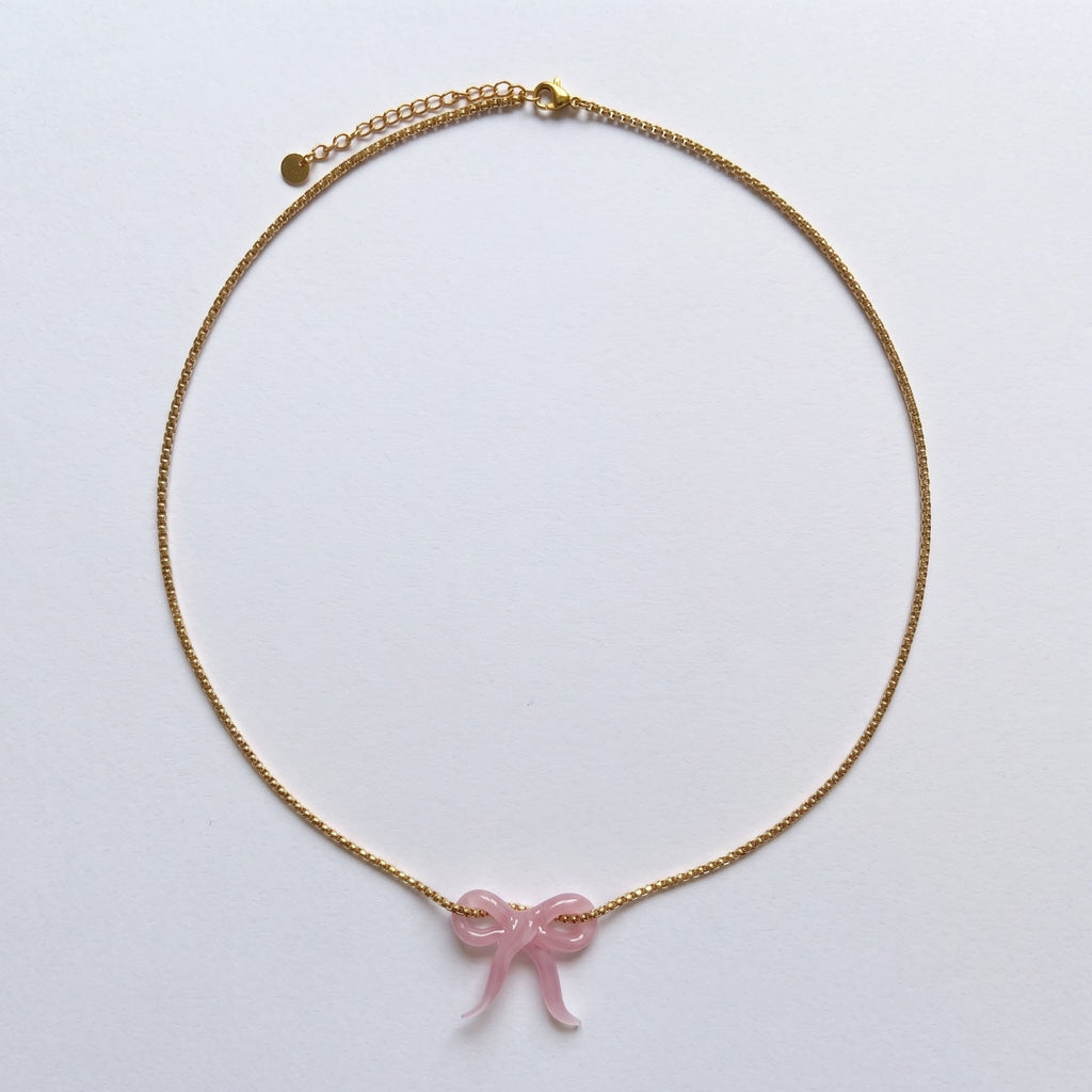 WOW Fiocco (Bow) charm in vetro di Murano