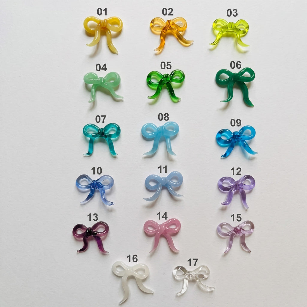 WOW Fiocco (Bow) charm in vetro di Murano