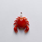 WOW Granchio charm in vetro di Murano