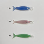 WOW PESCE charm in vetro di Murano