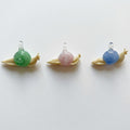 WOW Lumaca charm in vetro di Murano