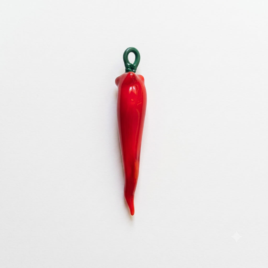 Wow Peperoncino BIG charm in vetro di Murano