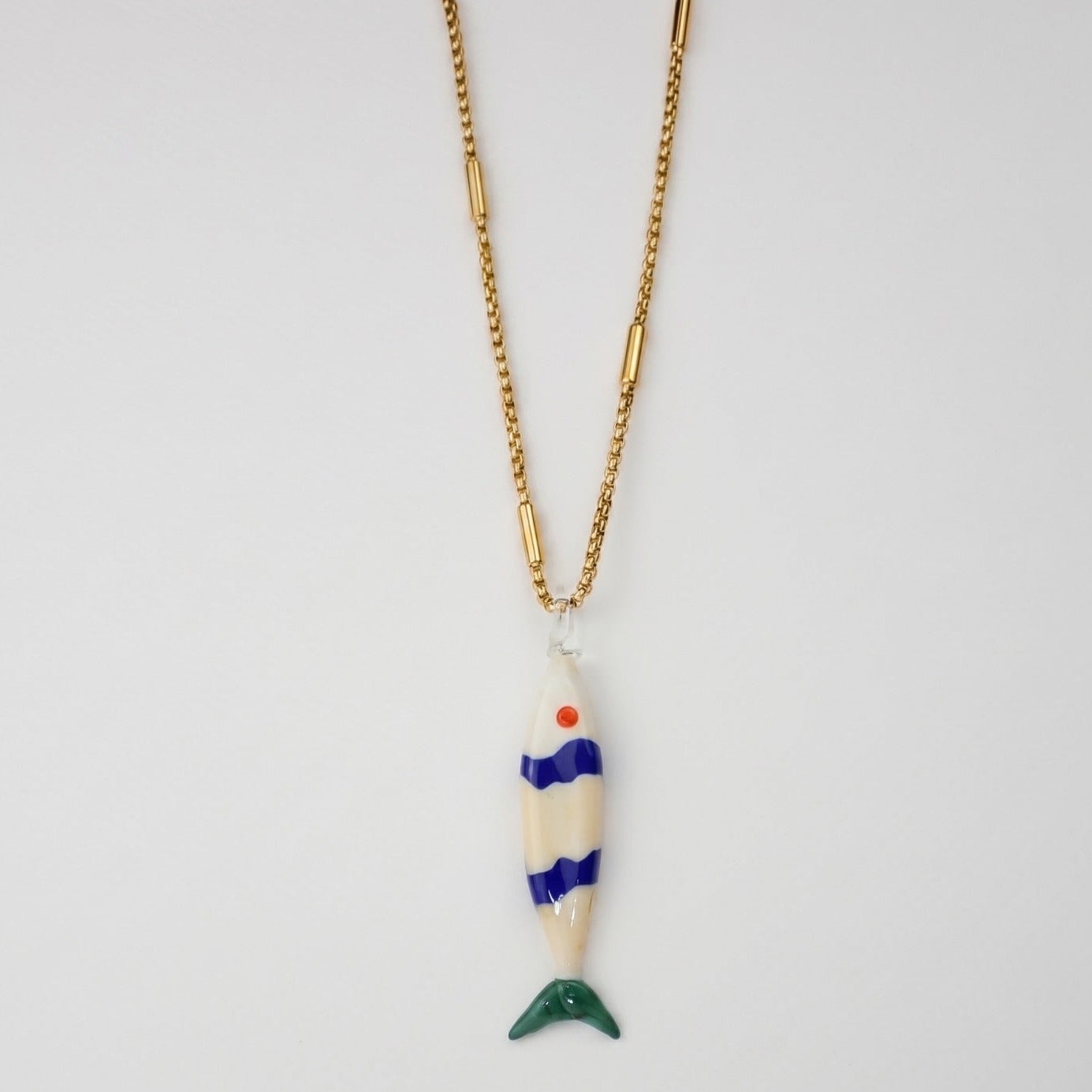 WOW PESCE charm in vetro di Murano