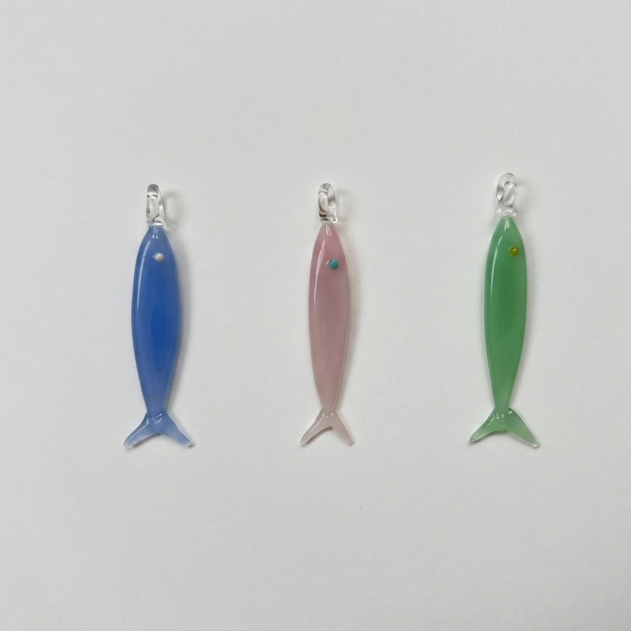 WOW PESCE charm in vetro di Murano