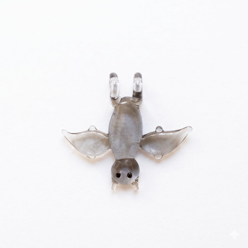 WOW Pipistrello charm in vetro di Murano