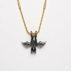 WOW Pipistrello charm in vetro di Murano