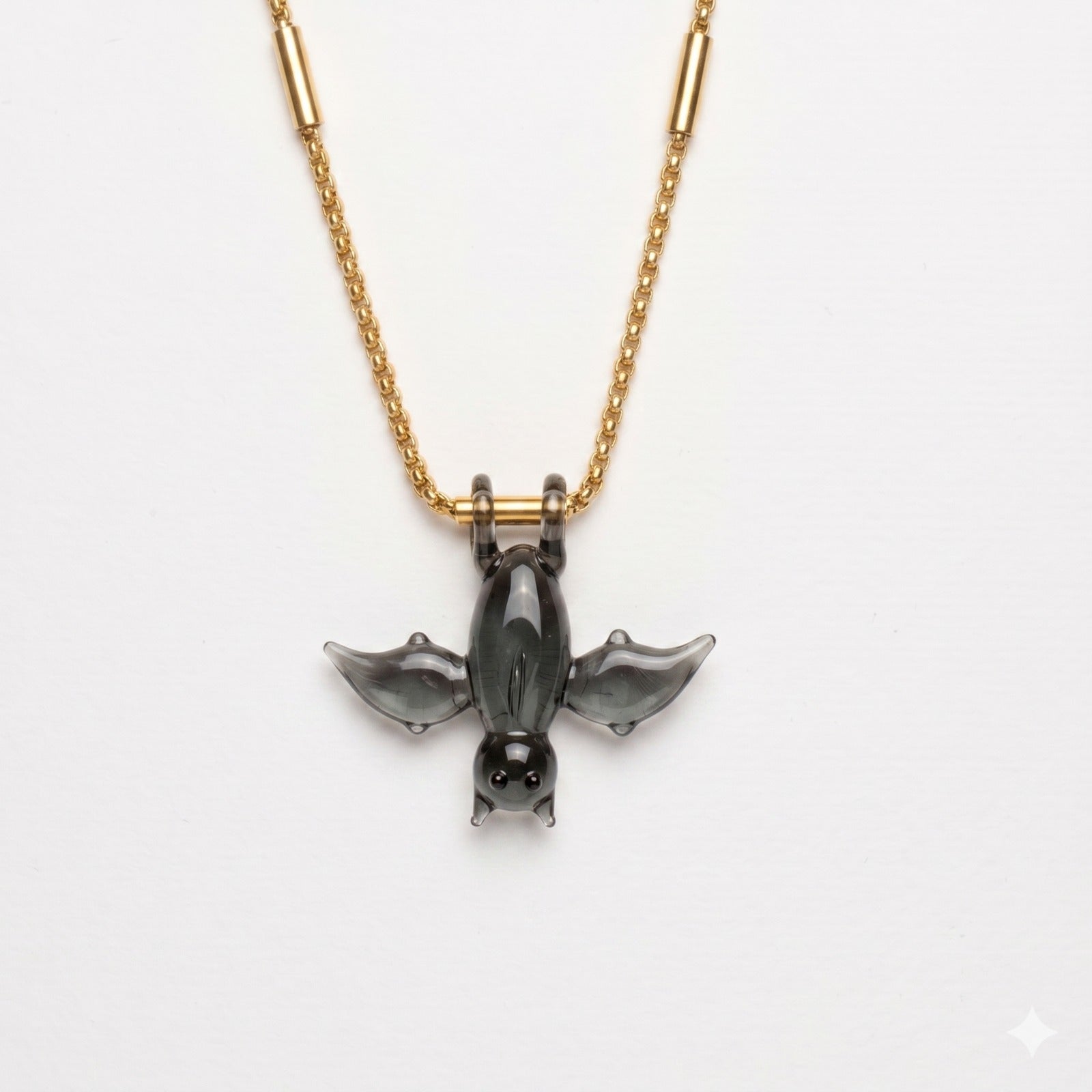 WOW Pipistrello charm in vetro di Murano