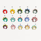 MINI Earcuffs Babol vetro di Murano