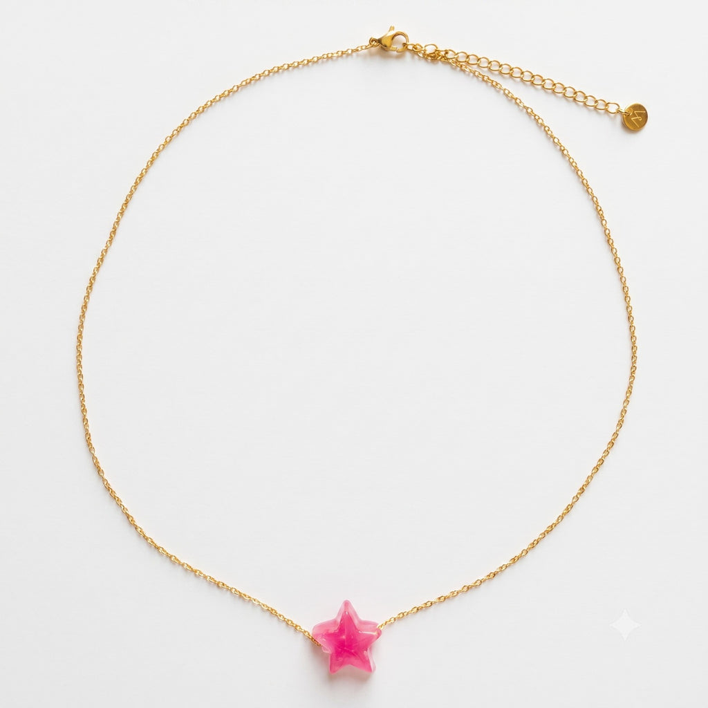 Collana Veneziana Stella Candy in vetro di Murano