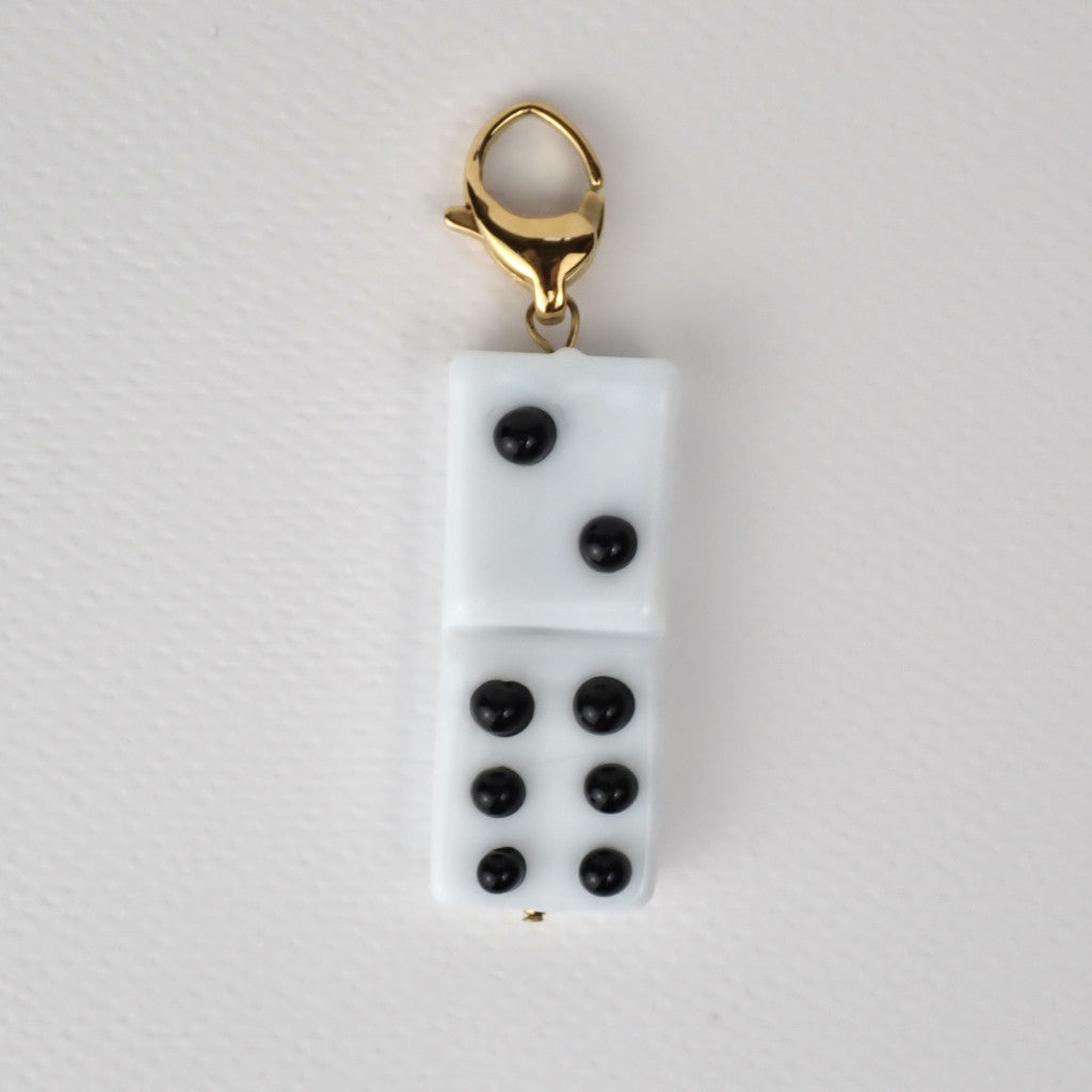 WOW Tessera Domino charm in vetro di Murano